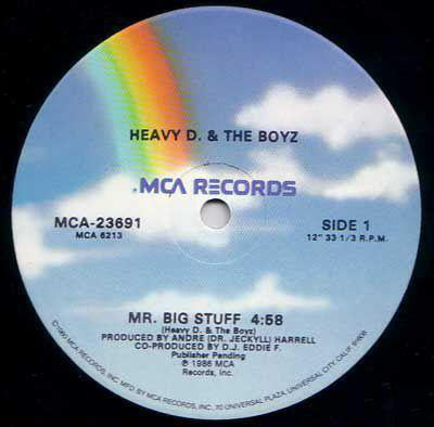 Heavy D. & The Boyz : Mr. Big Stuff (12")
