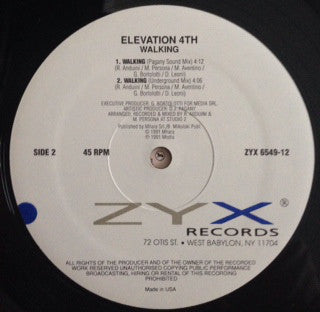 Elevation 4th : Walking (12", Maxi)