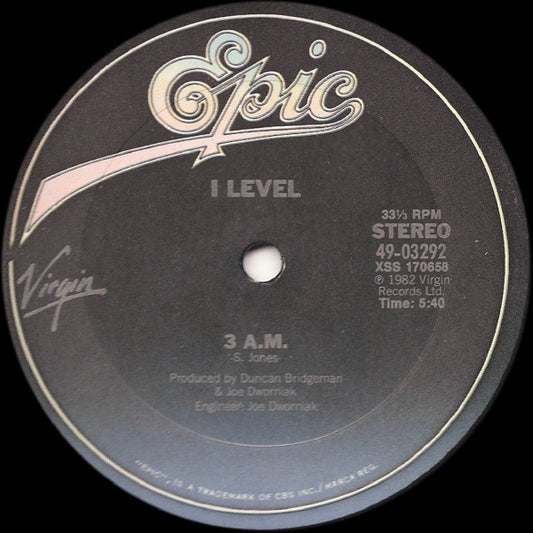 I Level* : Give Me (12")