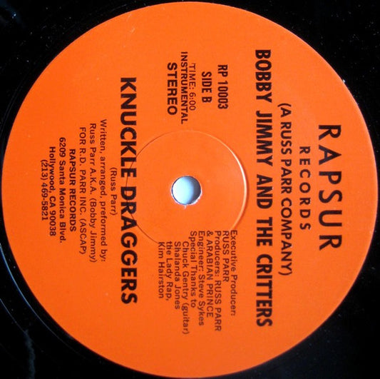 Bobby Jimmy And The Critters : Knuckle Draggers (12")