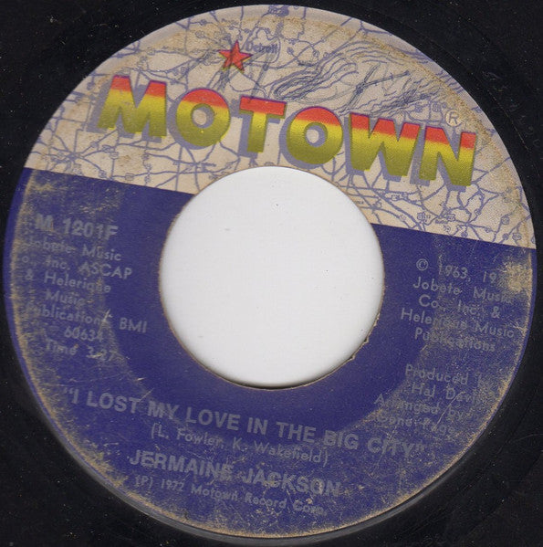 Jermaine Jackson : That's How Love Goes (7", Sup)