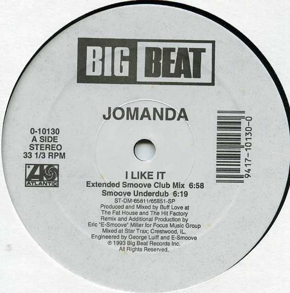 Jomanda : I Like It (12")