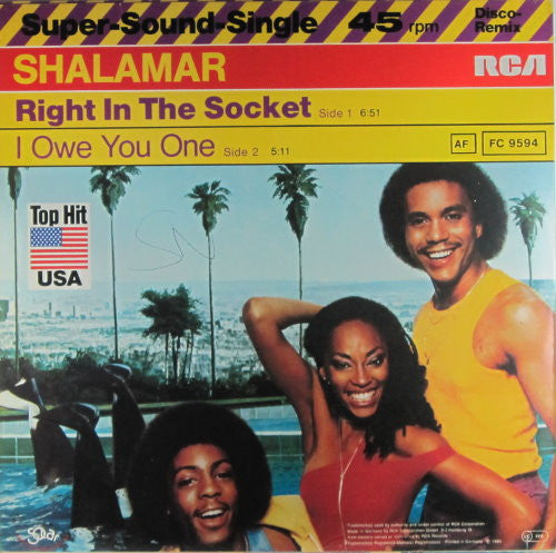 Shalamar : Right In The Socket (12")