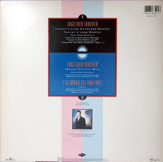 Rick Astley : Together Forever (12", Single)