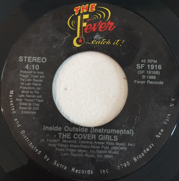 The Cover Girls : Inside Outside (7")