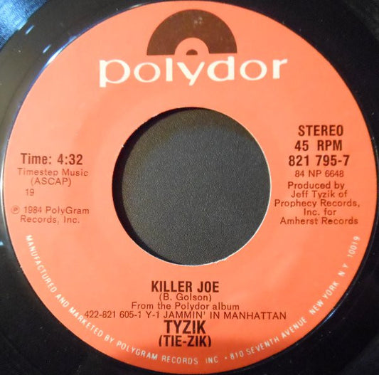 Tyzik* : Jammin' In Manhattan (7")