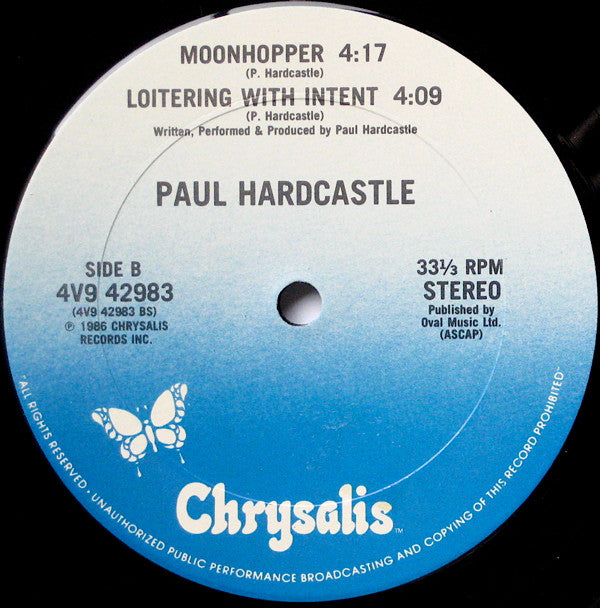 Paul Hardcastle : Don't Waste My Time (New Extended Version) (12")