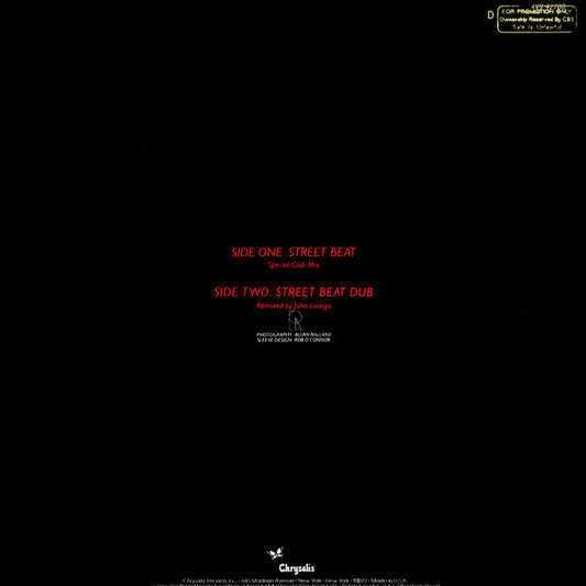 Toni Basil : Street Beat (12")