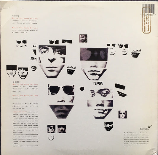 Was (Not Was) : Spy In The House Of Love (12", Promo)