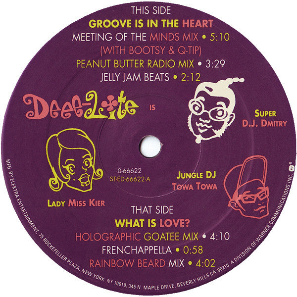 Deee-Lite : Groove Is In The Heart!!! (12", Single)