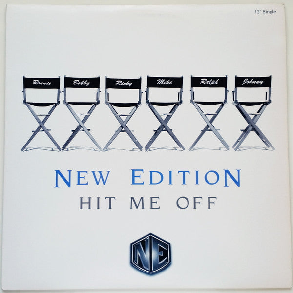 New Edition : Hit Me Off (12", Single)