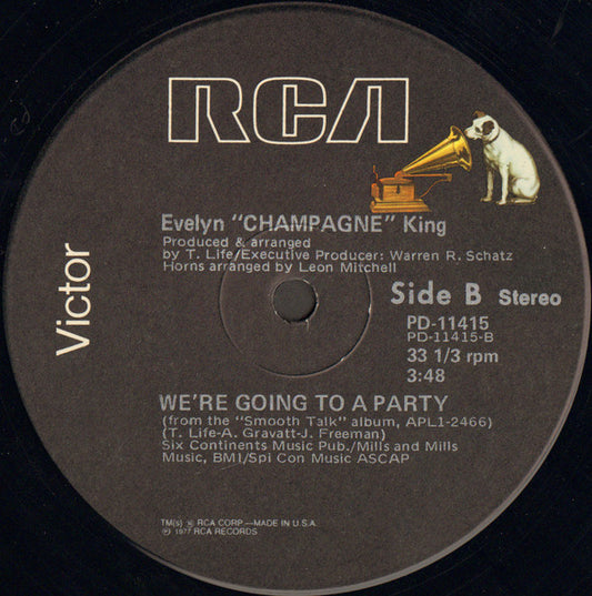 Evelyn "Champagne" King* : I Don't Know If It's Right (12")