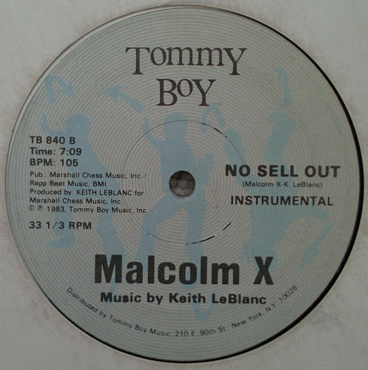 Malcolm X : No Sell Out (12", Com)