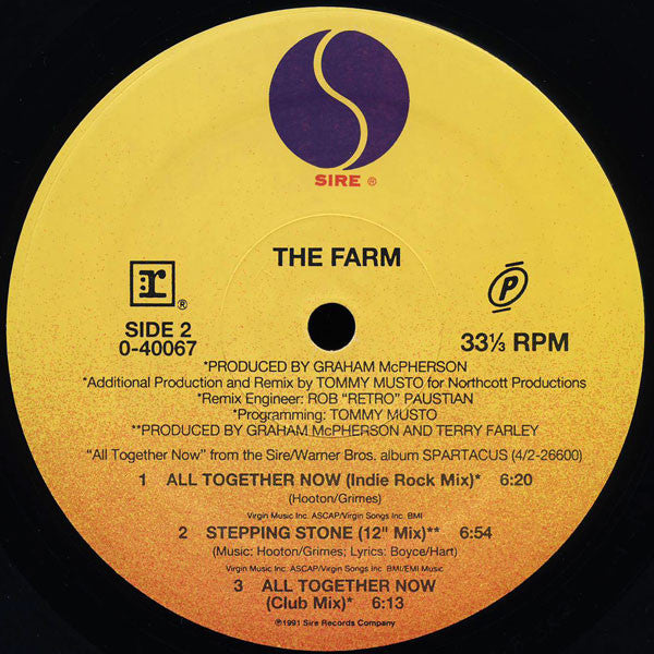 The Farm : Groovy Train (12", Maxi)