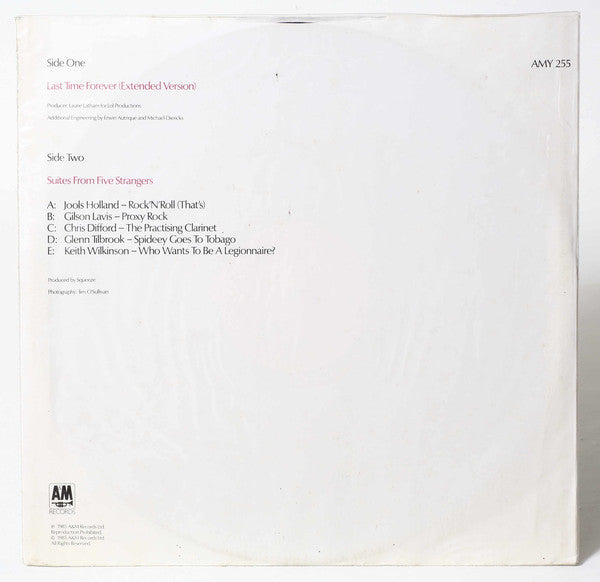 Squeeze (2) : Last Time Forever (12")