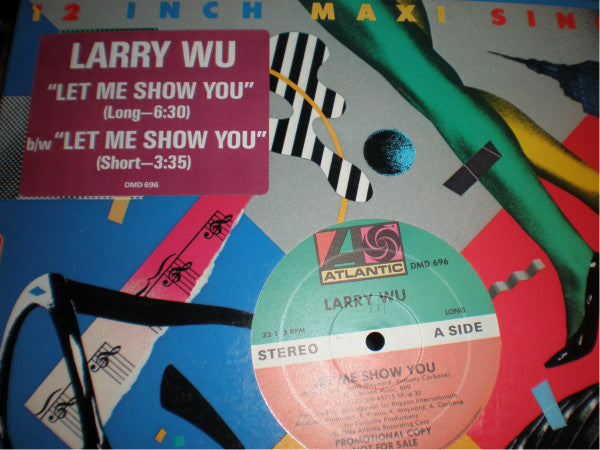 Larry Wu : Let Me Show You (12", Promo)