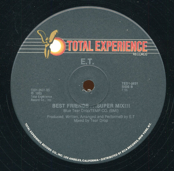 ET Eddie Towns* : Best Friends (12")