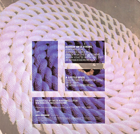 Loose Ends : Hangin' On A String (Contemplating) (12")
