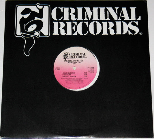 Babie And Keyes* : Secrets Of Love (Remix) (12")