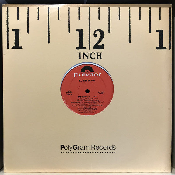 Kurtis Blow / Ralph MacDonald : Basketball / The Game (12", Single, Ltd, S/Edition)