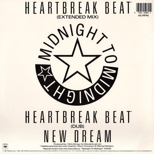 Psychedelic Furs* : Heartbreak Beat (12", Car)