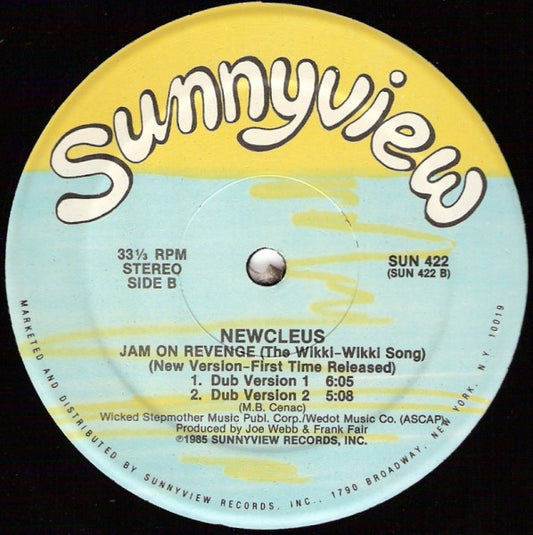 Newcleus : Destination Earth (1999) (12")