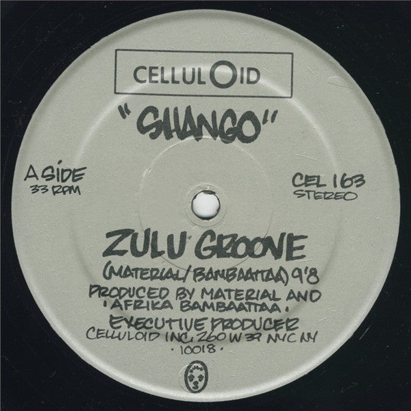 Shango : Zulu Groove (12", RE, HRM)