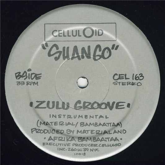 Shango : Zulu Groove (12", RE, HRM)