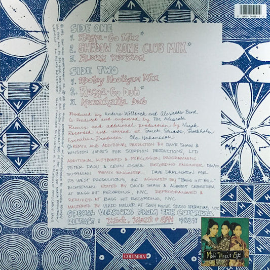 Midi, Maxi & Efti : Ragga Steady (12")