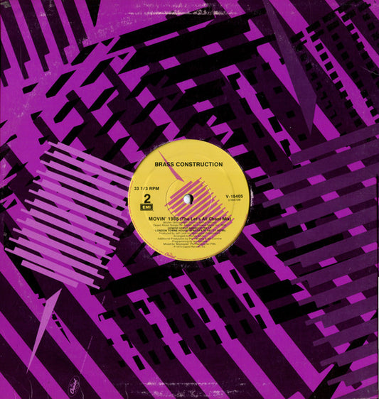 Brass Construction : Movin' 1988 (12")