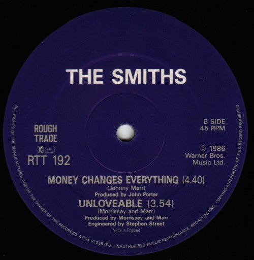 Smiths* : Bigmouth Strikes Again (12", Single, EMI)