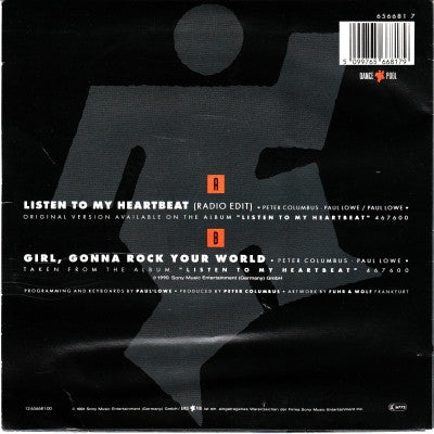 P.M. Sampson : Listen To My Heartbeat (7", Single)