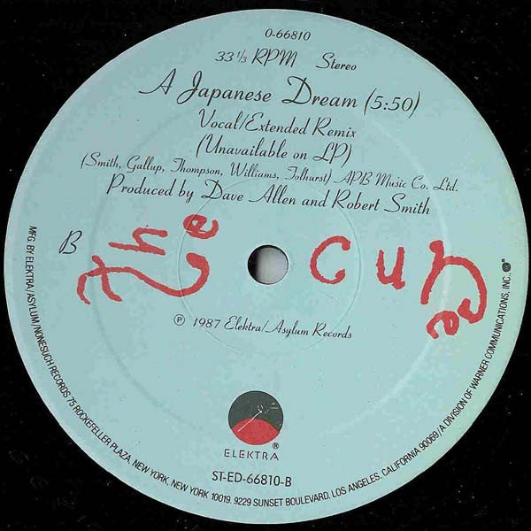 The Cure : Why Can't I Be You? (12" Remix) (12", Single, Blu)