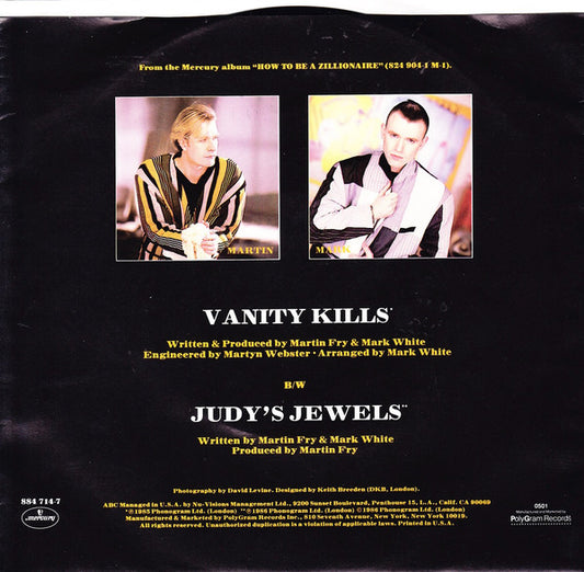 ABC : Vanity Kills (7", Single)