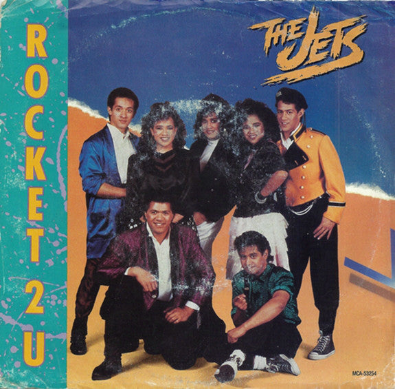 The Jets : Rocket 2 U (7", Single, Pin)