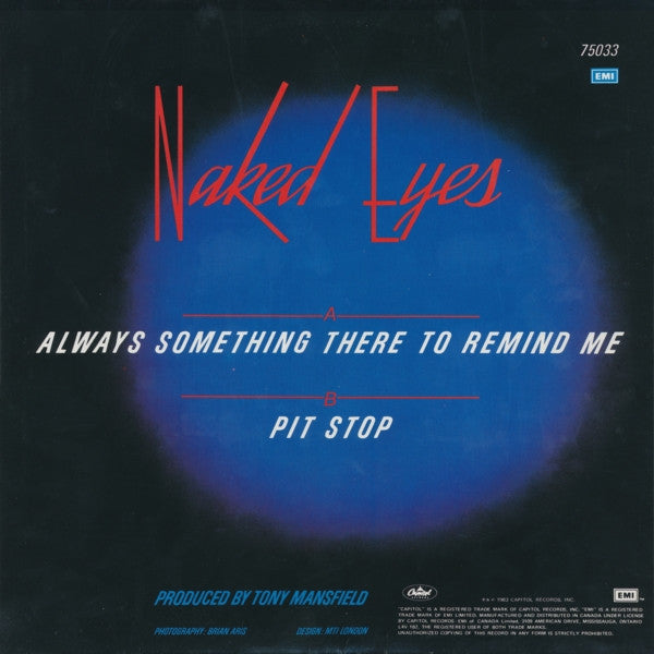 Naked Eyes : Always Something There To Remind Me (12")
