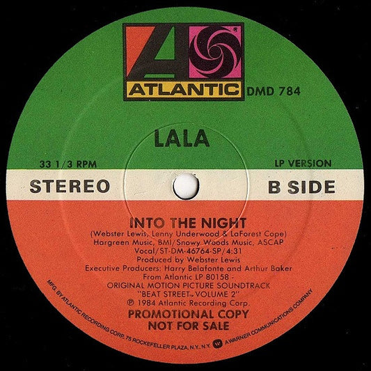 Jazzy Jay / Lala* : Son Of Beat Street / Into The Night (12", Maxi, Promo)
