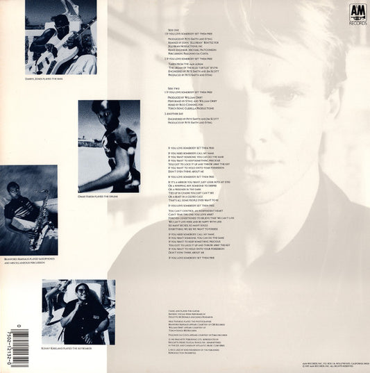 Sting : If You Love Somebody Set Them Free (12", B)