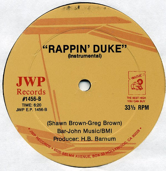 Rappin' Duke : Rappin' Duke (12")