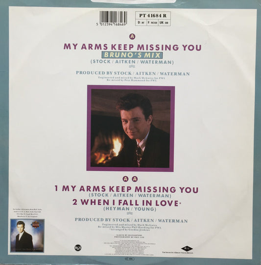 Rick Astley : My Arms Keep Missing You (Bruno's Mix) (12")