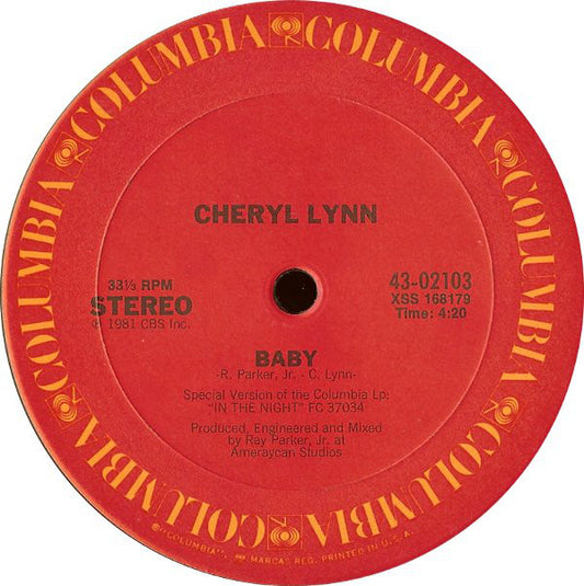 Cheryl Lynn : Shake It Up Tonight (12")