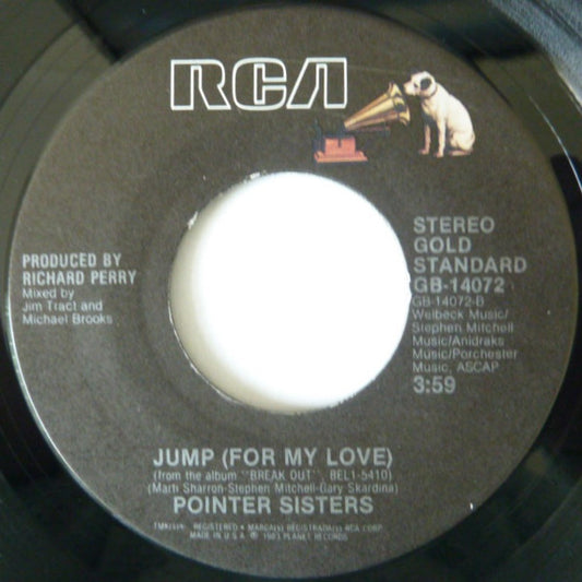 Pointer Sisters : Automatic / Jump (For My Love) (7", Single, Ind)