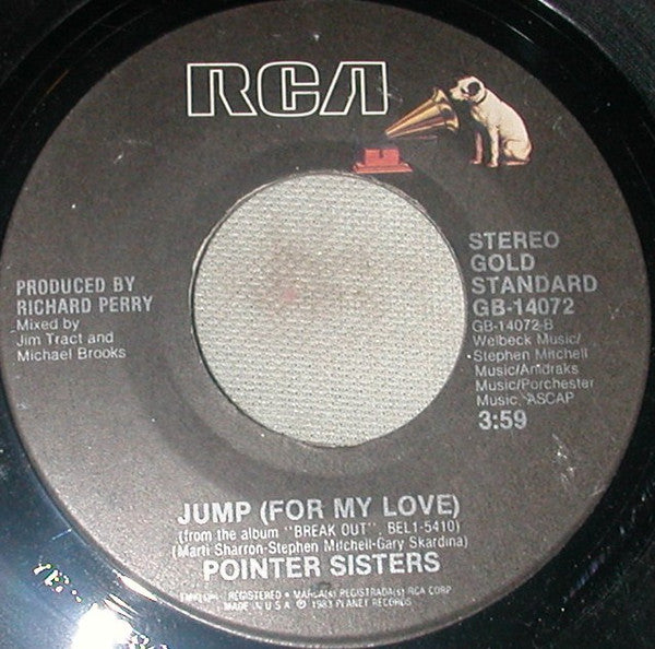 Pointer Sisters : Automatic / Jump (For My Love) (7", Single, Ind)