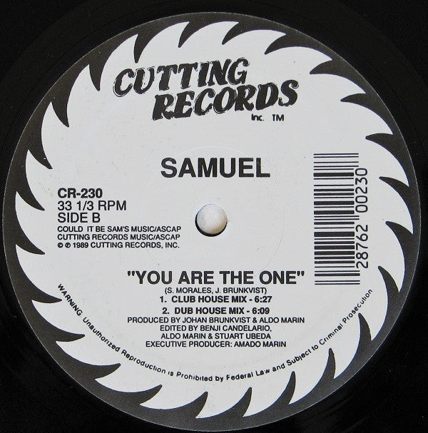 Samuel* : You Are The One (12")