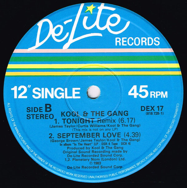 Kool & The Gang : (When You Say You Love Somebody) In The Heart (12", Single)
