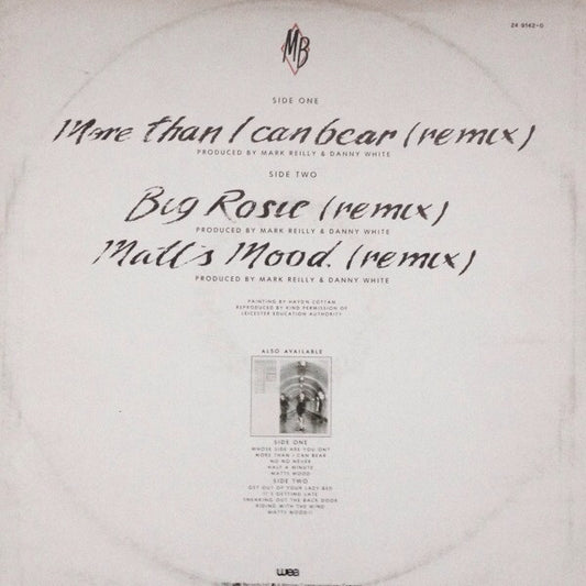 Matt Bianco : More Than I Can Bear (Remix) (12", Single)