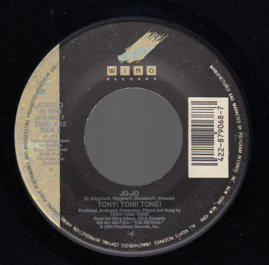 Tony! Toni! Toné! : It Never Rains (In Southern California) (7")