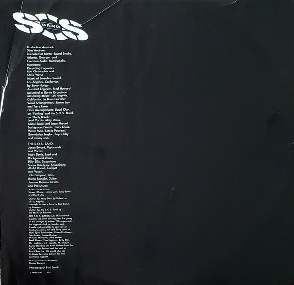 SOS Band* : Just The Way You Like It (LP, Album, Top)