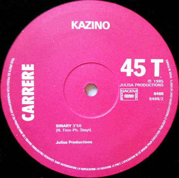 Kazino : Around My Dream (12", Maxi)