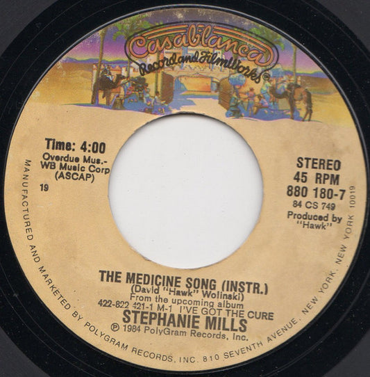 Stephanie Mills : The Medicine Song (7", Single, 19)